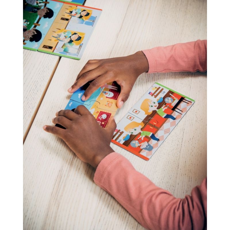 Boite de 12 puzzles duo, respecter la Terre