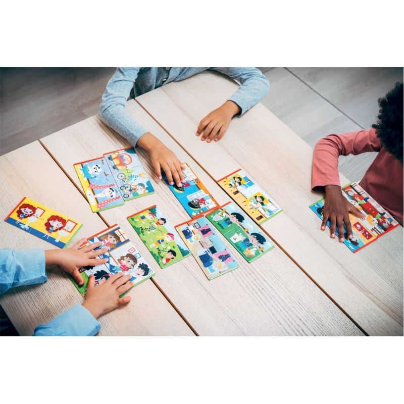 Boite de 12 puzzles duo, respecter la Terre