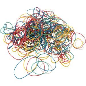 Boite de 265 élastiques tailles et couleurs assorties