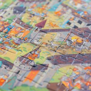 Boite de 3 puzzles UP progressifs, l’Histoire