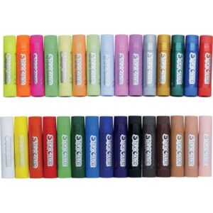 Boite de 30 sticks gouache 10grammes assortis