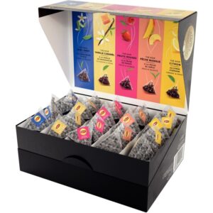 Boite de 50 sachets thés noirs parfumés LIPTON