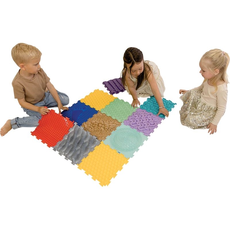 Boite de 6 dalles sensorielles 26x26cm n°1