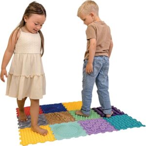 Boite de 6 dalles sensorielles 26x26cm n°1