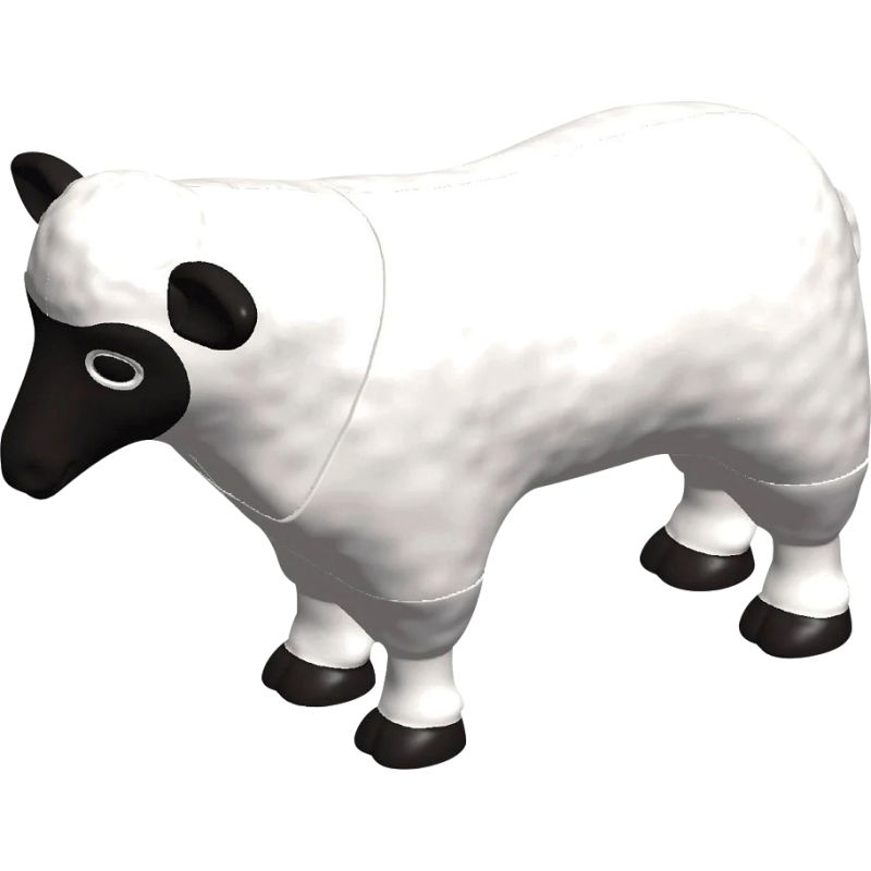 Boite de 7 mini puzzles 3D magnétiques, animaux de la ferme