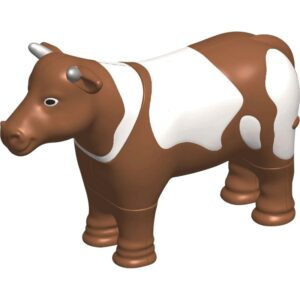 Boite de 7 mini puzzles 3D magnétiques, animaux de la ferme