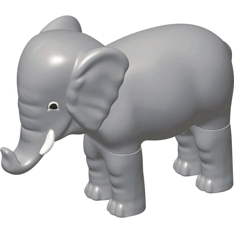 Boite de 7 mini puzzles 3D magnétiques, animaux de la jungle