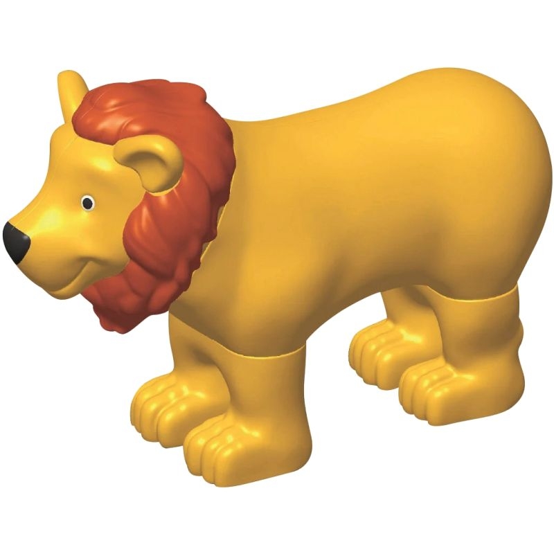 Boite de 7 mini puzzles 3D magnétiques, animaux de la jungle