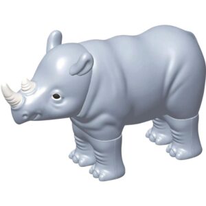 Boite de 7 mini puzzles 3D magnétiques, animaux de la jungle