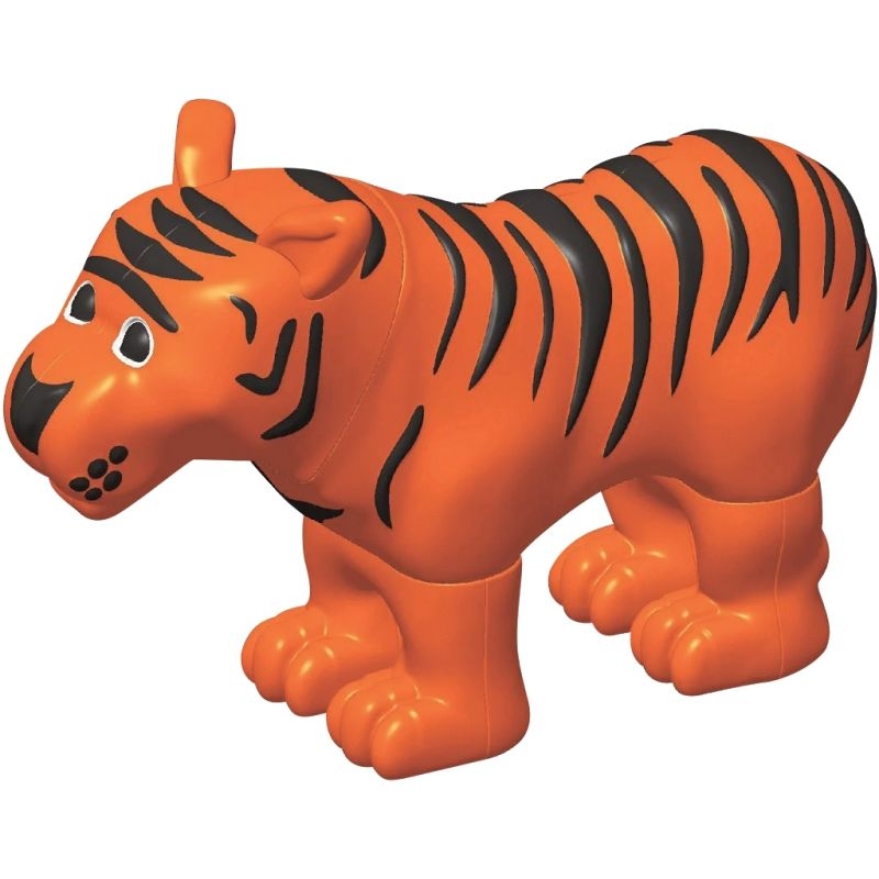 Boite de 7 mini puzzles 3D magnétiques, animaux de la jungle