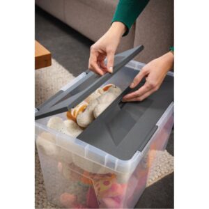 Boite de rangement ONYX 40L transparente