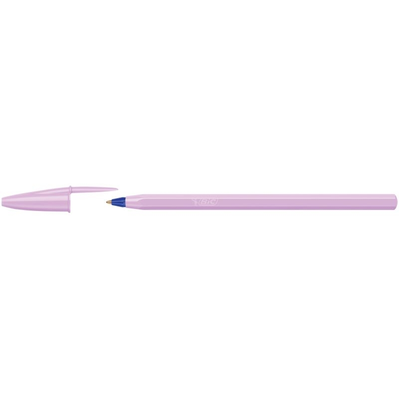 Boîte de 20 stylos bille Cristal Pastel assortis