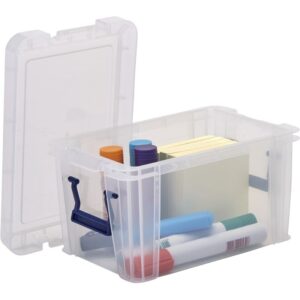 Boîte de rangement 1.7L transparente