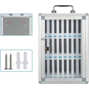 Boîte de Rangement Sécurisée pour 24 téléphones portable