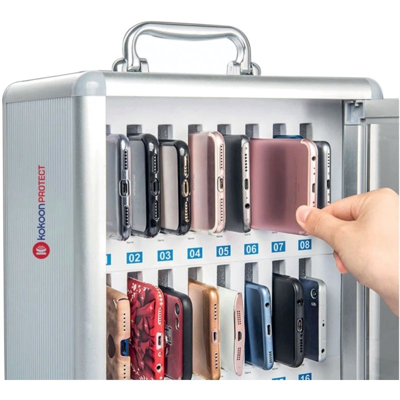 Boîte de Rangement Sécurisée pour 24 téléphones portable