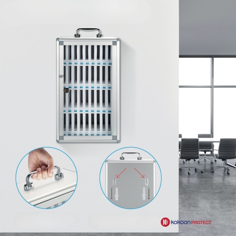 Boîte de Rangement Sécurisée pour 36 téléphones portable