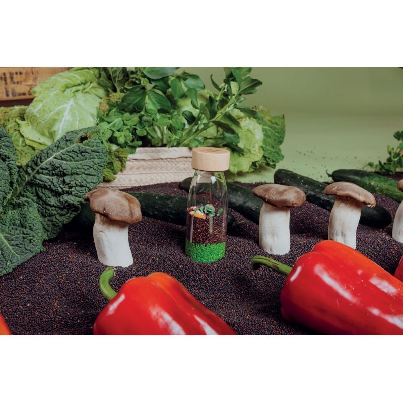 Bouteille sensorielle PETIT BOUM, légumes
