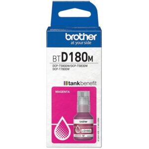 Brother BTD180 bouteille jet d’encre magenta authentique (BTD180M)