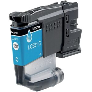 Brother CASQUE cartouche d’encre cyan authentique LC521C