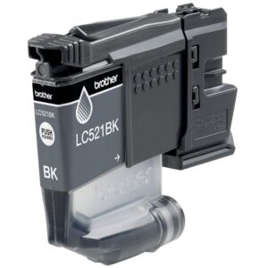 Brother CASQUE cartouche d’encre noire authentique LC521BK