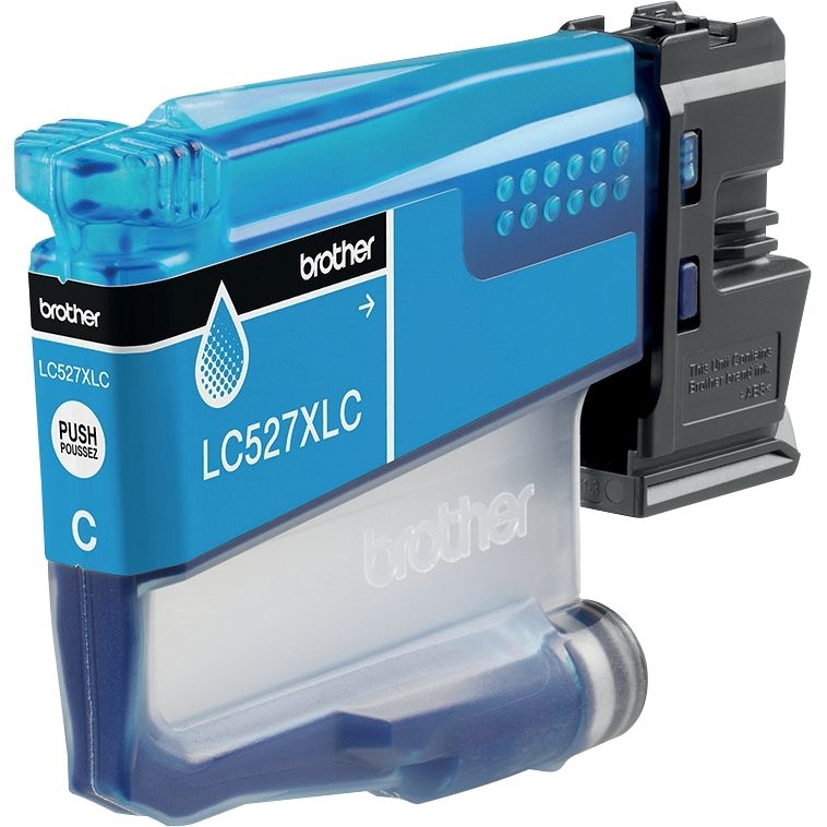 Brother SUCETTE cartouche d’encre cyan authentique LC527XLC
