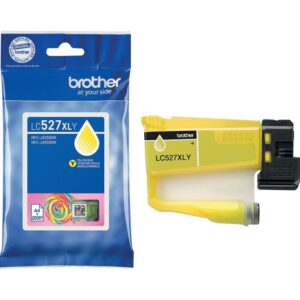 Brother SUCETTE cartouche d’encre jaune authentique LC527XLY