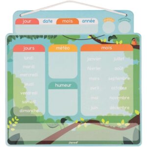 Calendrier magnétique à suspendre