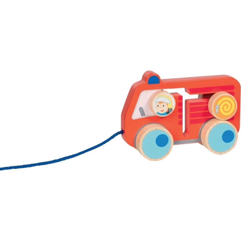 Camion de pompier à tirer