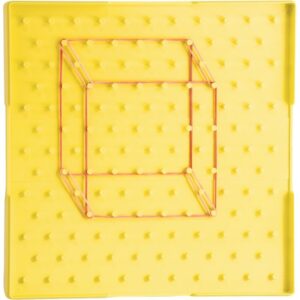 Carton de 6 plaques 23x23cm avec sachet d’élastiques