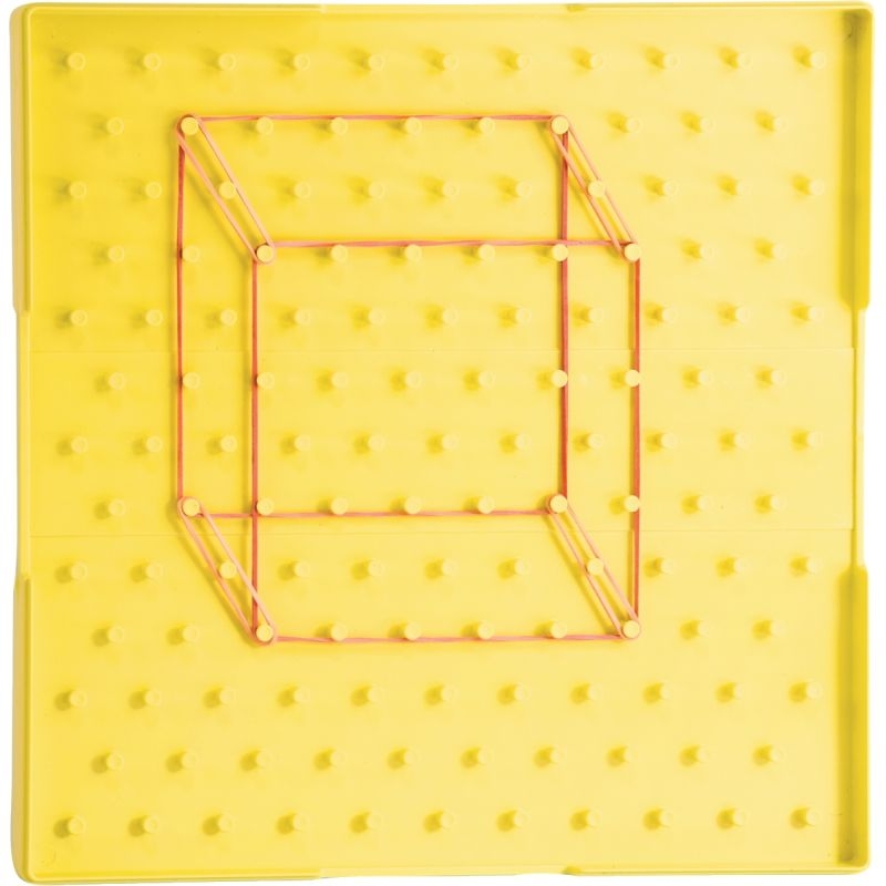 Carton de 6 plaques 23x23cm avec sachet d’élastiques