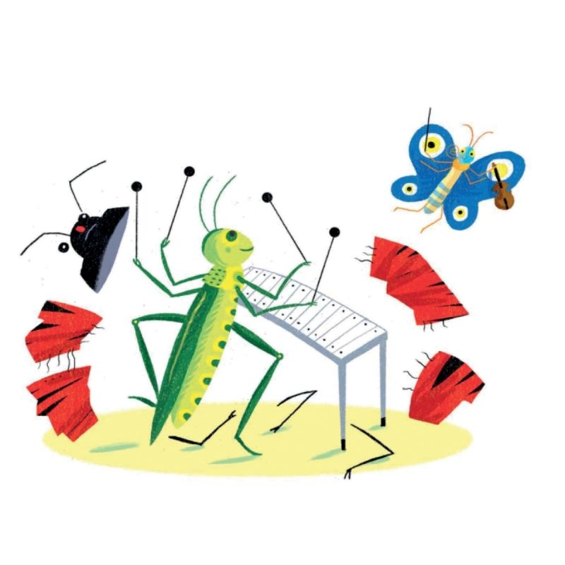 Conte Kamishibaï, L’Orchestre des insectes