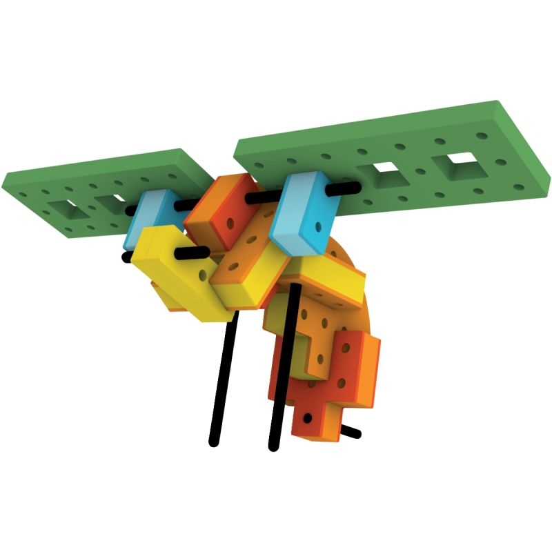 CREATIVE BOX BAKOBA, 182 pièces en mousse EVA