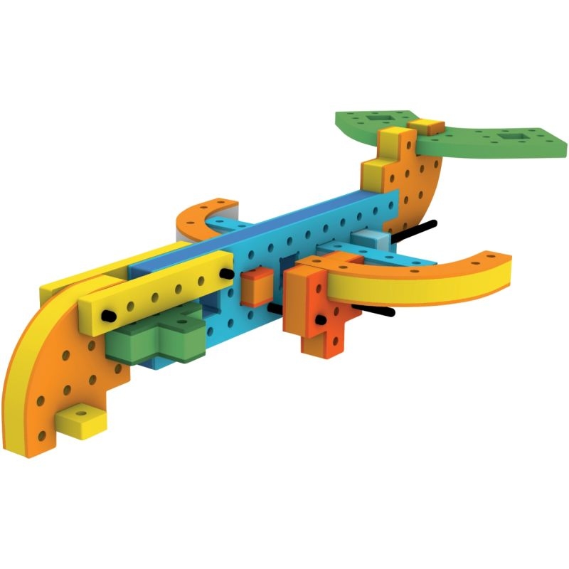 CREATIVE BOX BAKOBA, 182 pièces en mousse EVA