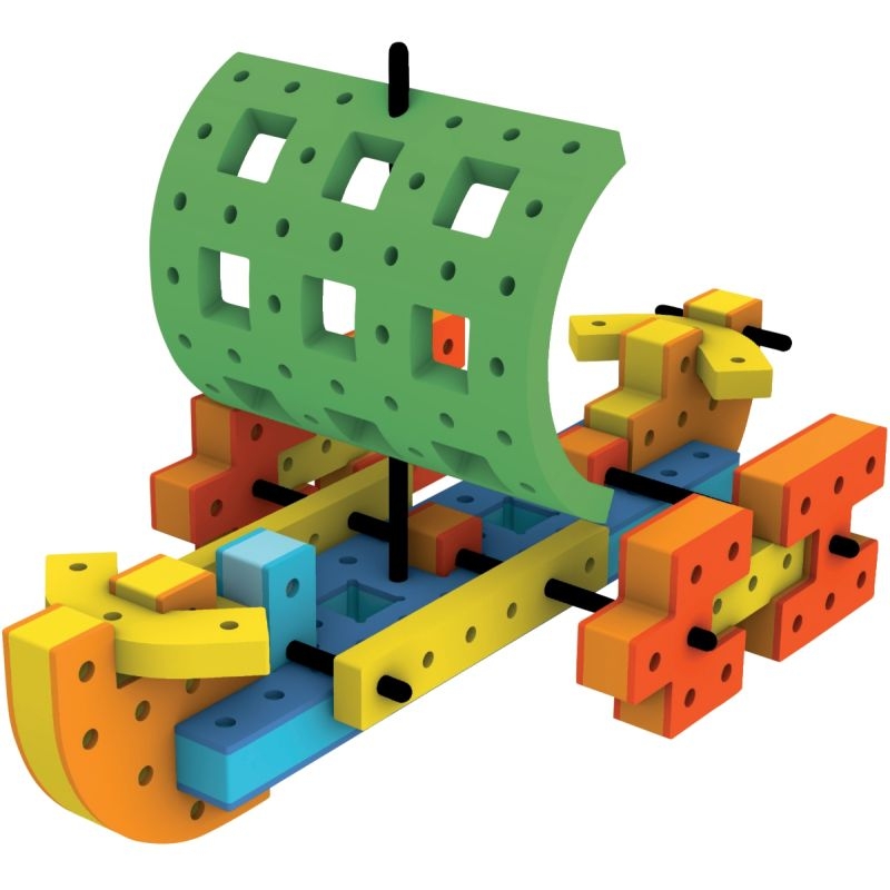 CREATIVE BOX BAKOBA, 182 pièces en mousse EVA