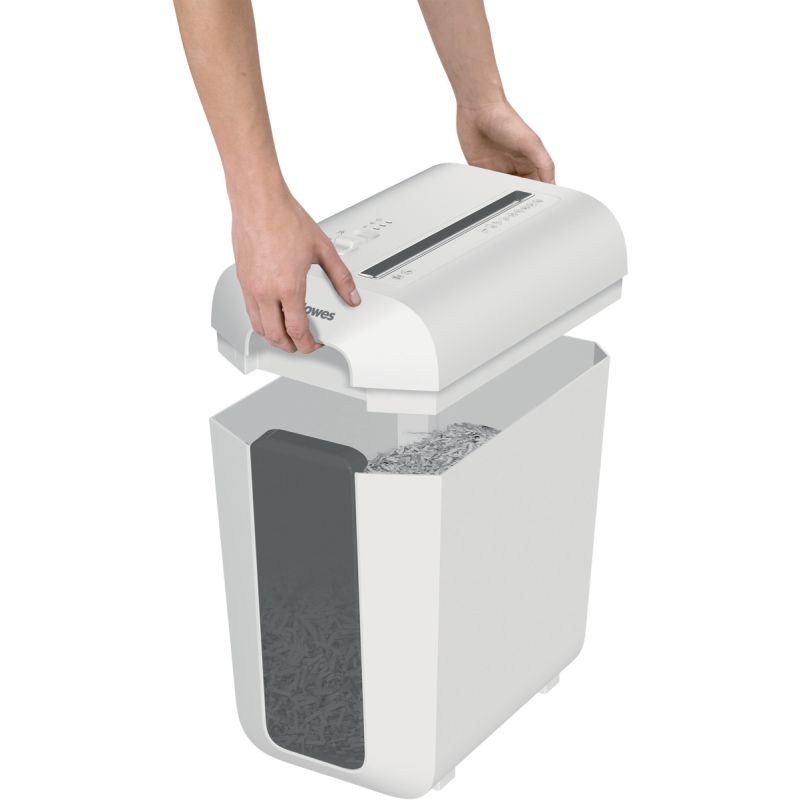 Destructeur individuel LX65 coupe croisée 10 feuilles blanc