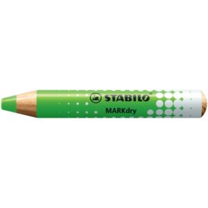 Etui de 4 crayons Markdry fluo + chiffonnette