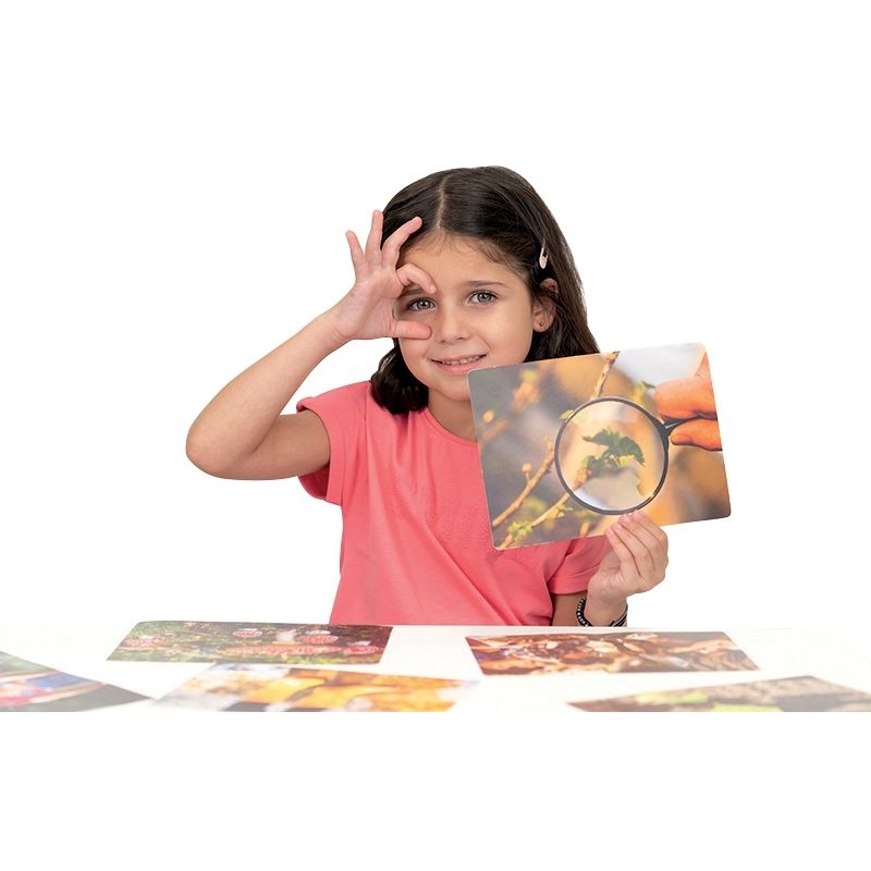 Imagier photos, la classe dehors