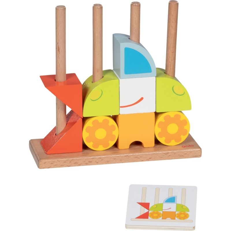 Jeu d’empilement Vario + 12 cartes