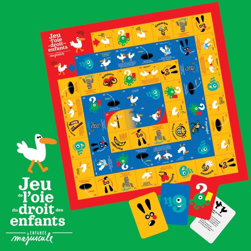 Jeu de l’oie du droit des enfants