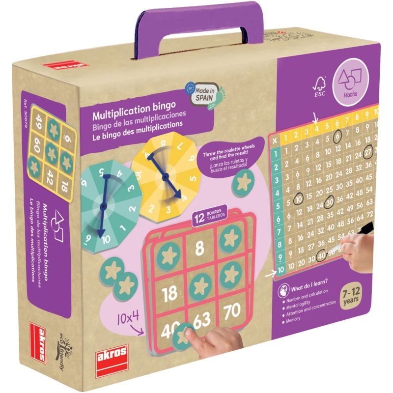 Le bingo des multiplications