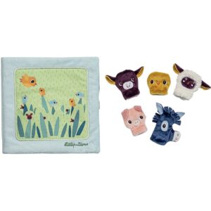 Livre bébés à la ferme + 5 marionnettes LILLIPUTIENS