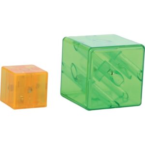 Lot de 100 cubes magnétiques translucides assortis