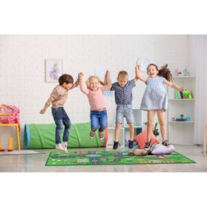 Lot de 2 tapis 95x133cm urbain