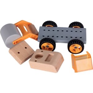 Lot de 4 engins de chantier à construire