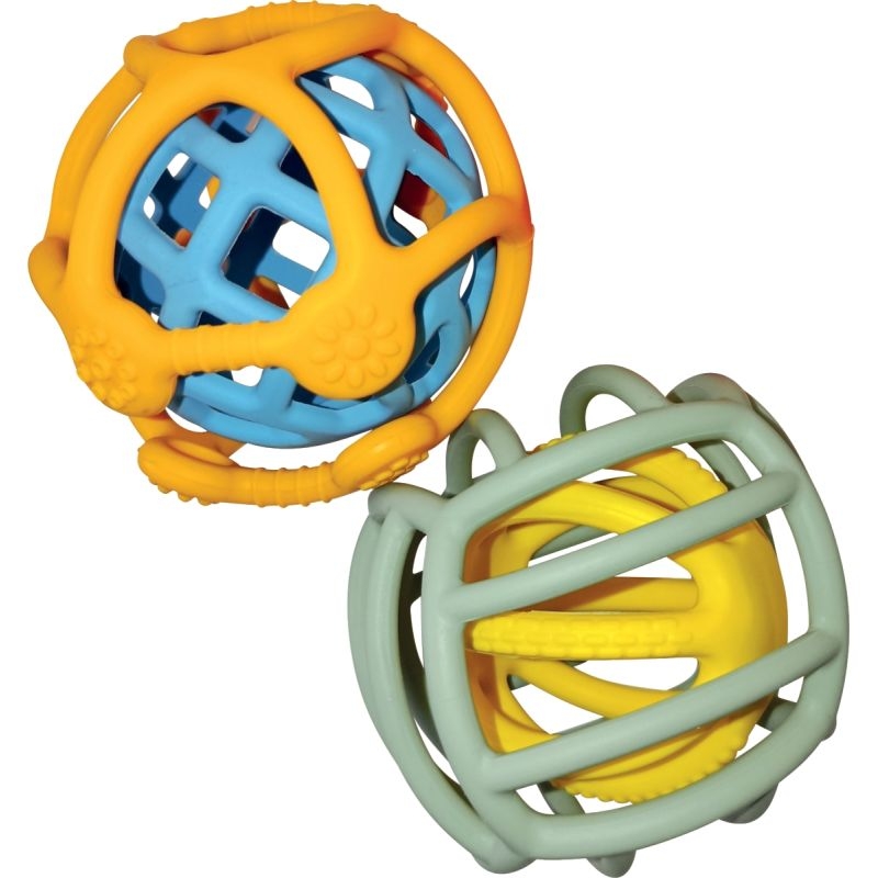 Lot de 5 balles sensorielles en silicone