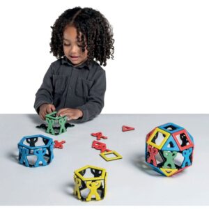 Lot de 54 formes magnétiques ACROBATE