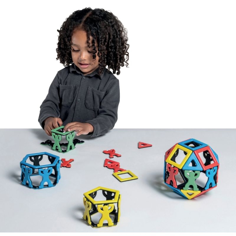 Lot de 54 formes magnétiques ACROBATE