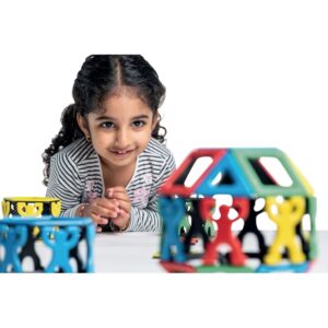 Lot de 54 formes magnétiques ACROBATE