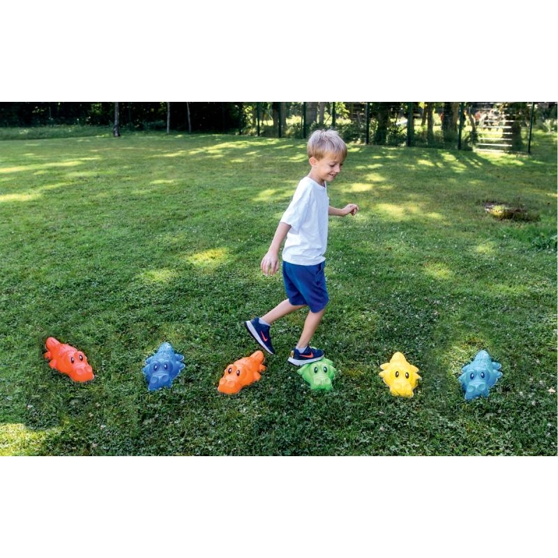 Lot de 6 crocodiles d’équilibre