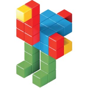 Lot de 64 cubes magnétiques MAGICUBE opaques